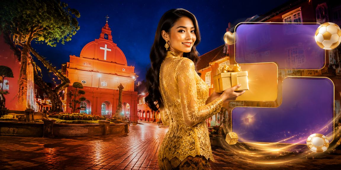 Suasana hiburan kasino bertemakan kebaya di Melaka dengan permainan meja yang menawan